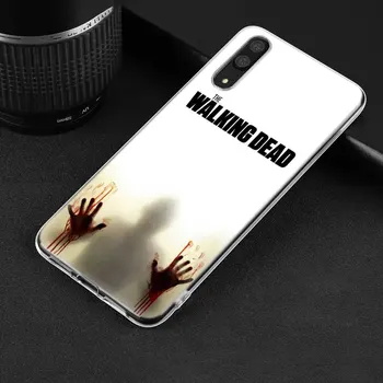 Karšto The Walking Dead herojus Silikono Atveju Huawei 30 P20 Pro P10 P8 P9 Lite 2017 P Smart Z Plius 2019 NOVA 3 3i 5i 5 5Pro Dangtis