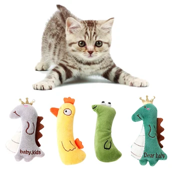 Katė Žaislas Katžolių Interaktyvus Pliušinis Įdaryti Kramtyti Naminių Gyvūnų Žaislai Letena Funny Cat Mėtų Minkštas Dantų Valymas Žaislas, Skirtas Cat Kitten Pet Products