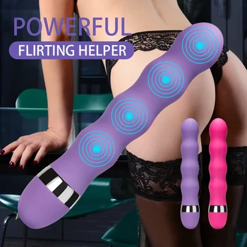 Kelių greičių G Spot Erotinių Prekių, Produktų, Makšties Vibratorius Klitorio Butt Plug Analinio Sekso Žaislus Moteris Suaugusiųjų Moterų Dildo