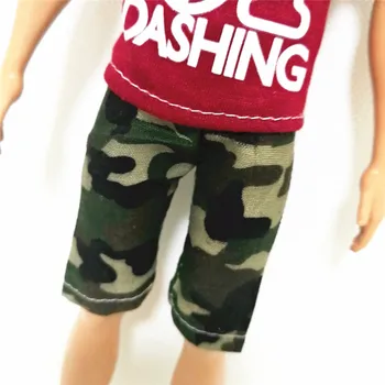 Ken Berniukas Draugui Kamufliažas Komplektai Rinkinys Barbie BJD Doll Drabužių Priedai Žaisti Namas, Padažu, Vaikams, Žaislai