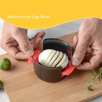 Kiaušinių Cutter Daugiafunkcinis Kiaušinis Slicer 3in1 virtuvės dalykėlių Namų Virtuvės Kiaušinių Įrankiai, Virtuvės Reikmenys