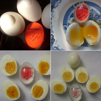 Kiaušinių Laikmatis Virtuvės Reikmenys Kiaušinių Tobula Spalva Keičiasi Puikus Virtų Kiaušinių Virimo Pagalbininkas Laikmatis Lašas Shippping