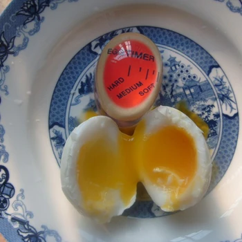 Kiaušinių Puikus Virtų Kiaušinių Laikmatis Sunku Vidutinio Minkštas Spalva Keičiasi Laikmatis Raudona laikmatis įrankiai Magija Virimo Pagalbininkas Virimo Virtuvė 1pcs