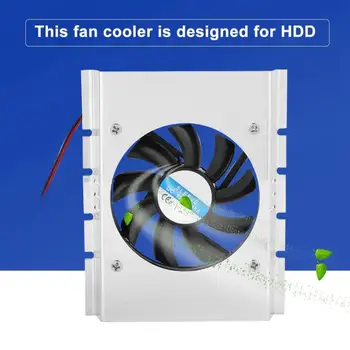 Kietasis Diskas Ventiliatoriaus Aušintuvas Greitas Šilumos Išsklaidymo Kietojo Disko Aušinimo Ventiliatorius 30dBa 5000RPM 10.05 CFM Aukštos Kokybės Ventiliatorius Aušintuvo HDD