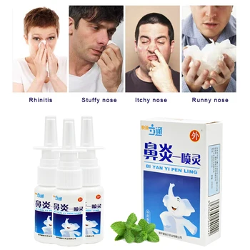 Kinijos Tradicinės Medicinos Žolė Spray 20ml Nosies Išgydyti, Rinitas, Sinusitas, Nosies Purškimo Butelis, Anti-snore Aparatai Sveikatos Priežiūros