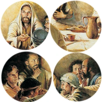 Klasikinio Plakatai ir Spausdina Sienos Meno Tapybos Drobės Jėzus Paskutinę Vakarienę, Dekoratyvinis Dažymas, skirtą Kambarį Namuose Dekoras