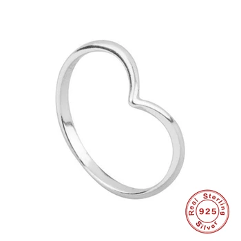 Klasikinis Originali 925 Sterlingas Sidabro Žiedas Širdies Meilės, Vestuvių Juostas Žiedas Moterims Mergina Mados Juvelyrikos Dovanų Šalis Žiedas A30