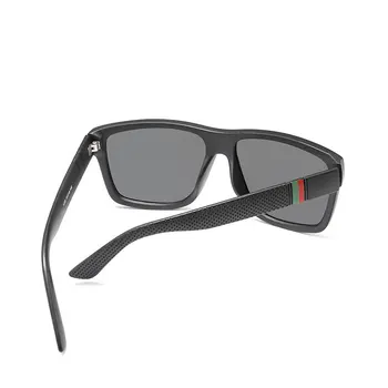 Klasikinis Vyrų Poliarizuoti Akiniai nuo saulės Prekės ženklo Dizainas Vyrų Vairavimo Saulės akiniai Aikštė Akiniai vyrams UV400(UV400) Akiniai Oculos de sol