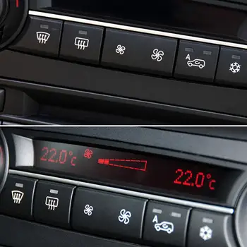 Klimato Valdymo Skydo Mygtuką Remontas, Lipdukas, Decal Komplektas, Tinka BMW X5 E70 