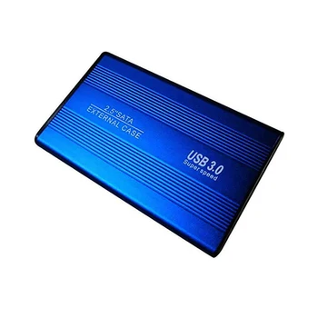 Kphrtek 1 PC USB 3.0 SATA 2.5 Colių Metalo Kietąjį Diską, Išorinį Gaubtą Mobile Disko Dėžutė Atveju