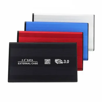 Kphrtek 1 PC USB 3.0 SATA 2.5 Colių Metalo Kietąjį Diską, Išorinį Gaubtą Mobile Disko Dėžutė Atveju