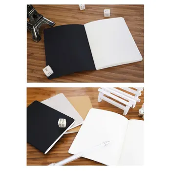 Kraft Popierius Sketchbook hardcover A6 dydis Kišenėje knygos 44 lapų, 120 GSM tuščią popieriaus planuotojas Sąsiuvinis mokyklinės prekės, raštinės reikmenys