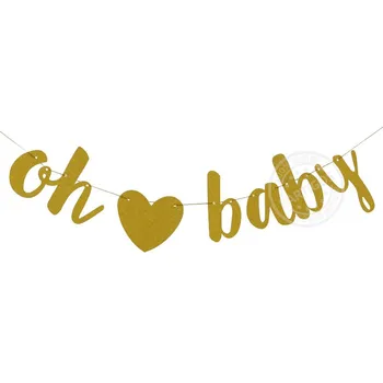 Kuchang 1 set Oh Baby Spausdinti Lateksiniai Balionai Aukso Kūdikio Kojų Gimtadienio Apdailos Vaikas Babyshower Berniukas Mergaitė Prekes