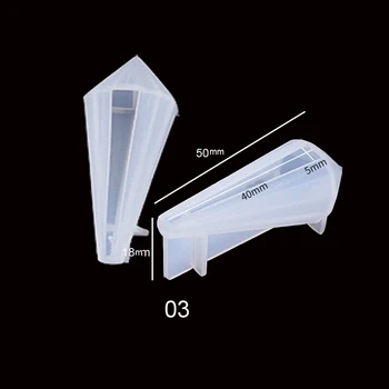 Kvarco Shard Silikono Formos Kristalų Taško Pelėsių Epoksidinės Dervos Pakabukas UV Dervos amatai UV Epoksidinės Dervos Pelėsių 