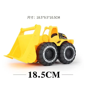 Kūdikių Klasikinis Modeliavimas Inžinerijos Automobilio Žaislas Ekskavatorių Modelio Traktoriaus Žaislas savivartis Modelio Automobilių Žaislas Mini Dovana Berniukas