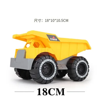 Kūdikių Klasikinis Modeliavimas Inžinerijos Automobilio Žaislas Ekskavatorių Modelio Traktoriaus Žaislas savivartis Modelio Automobilių Žaislas Mini Dovana Berniukas