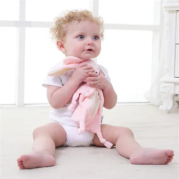 Kūdikių Pliušinis Raminantis Žaislų Saugumo Antklodė Žaislai Raminantis Rankšluostį kūdikių priežiūros