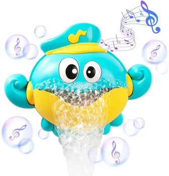 Kūdikių Vonios Žaislai Burbulas Mašina Krabų Varlė Muzikos Kids 