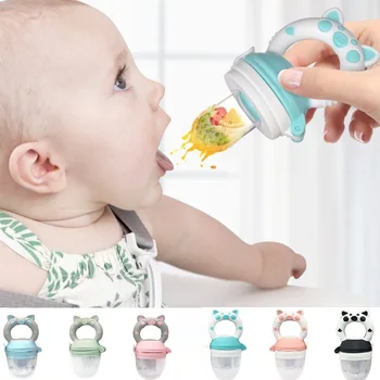 Kūdikių Šviežių Maisto Produktų Spenelių Finansuojančiojo Vaikai, Berniukas Ir Mergaitė, Vaisių Speneliai Maitinti Kūdikiams, Kūdikių Reikmenys Spenelių Soother Pacifer