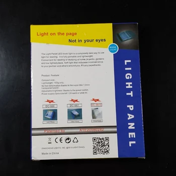 Kūrybinių Mados LED Knygą Šviesos Nešiojamų Lempa Naujovė Belaidžio Akių Apsauga Baterija Opperated Lampara Para Leer 1pc