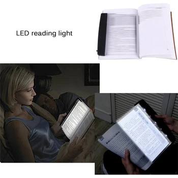 Kūrybos LED Knygą Šviesos Skaitymo Nakties Šviesos Nešiojamų Kelionių Bendrabutyje Led Stalo Lempa, Akis Apsaugoti Namų Miegamojo Vizija Šviesos