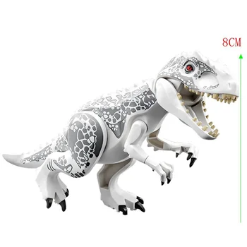 Kūrėjai Juros periodo Dinozaurų Pasaulyje Dinozaurų Parkas Raptor apsaugos zonos, Statyba Blokai Nustatyti Vaikų Žaislas juguetes Kūrėjas Gyvūnų Rinkinys