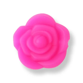 Laikyti&augti 10vnt Perle Silikono Granulių Dentition 20mm Gėlių Kūdikių Teethers BPA Free Rose Kūdikiui Kramtyti Žaislus 