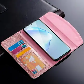 LAPOPNUT Prabanga Piniginės Odinis dėklas, skirtas Samsung Galaxy S20 Ultra 5G S8 S9 Plus S10 S10e S7 Krašto Note10 A71 A51 Telefono Maišelį Dangtis