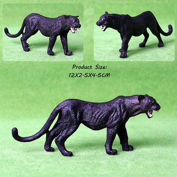 Laukinių Gyvūnų Modelį, Tigras, Liūtas, leopardas Švietimo Vertus, Tapybos Džiunglių Gyvūnų figūrėlių Pavyzdį Figūrėlės Bamblys