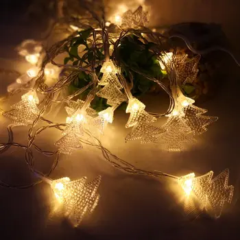 Lauko Kalėdų Eglutė led string žibintai 10/20/30/40 Led Luces atostogų Decoracion pasakų žibintai Kalėdų Vestuves