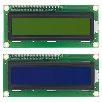 LCD modulis Mėlyna Žalia ekrano IIC/I2C 1602 už arduino 1602 LCD UNO r3 mega2560 LCD1602+IC2