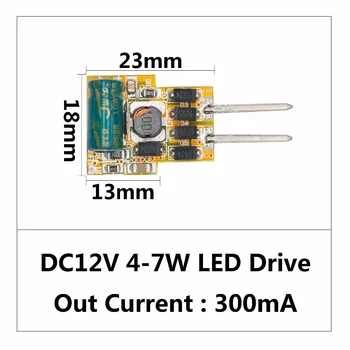 LED Driver MR16 DC12V 1W-7W Maitinimo šaltinis Nuolatinės Srovės Automatinis Įtampos Kontrolės Apšvietimo Transformatoriai LED Žibintai, 