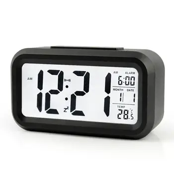 LED Skaitmeninis Laikrodis-Žadintuvas Apšvietimas Atidėti Išjungti Kalendoriaus Darbalaukio Elektroninių Bcaklight Stalo laikrodžiai Stalinis laikrodis Karšto Pardavimo