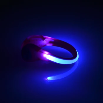 LED Šviečiantys Batų Clip Šviesos Lauko Led Veikia, Šviesos Dviračiai, Dviračių RGB Šviesos, Naujumo Apšvietimas Saugos Naktį, Įspėja Įrašo Šviesa