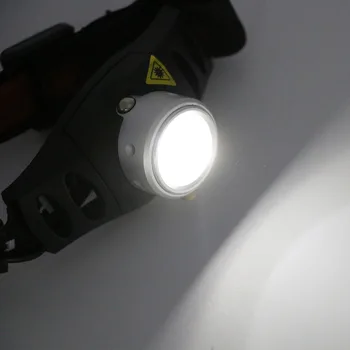 LED Žibintai Zoomable Focus priekinis žibintas Priekinės Galvos Žibintuvėlis Žibinto 2 Rūšių Led Kempingas Žibintai Naktį, Žvejyba, Dviračių AAA