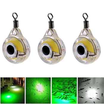 LED Žvejybos Masalas Naktinis Šviesos Baterija Švyti po vandeniu Pritraukti Žuvų Lempos Žvejybos Masalas Žvejybos Įrankių Priedai