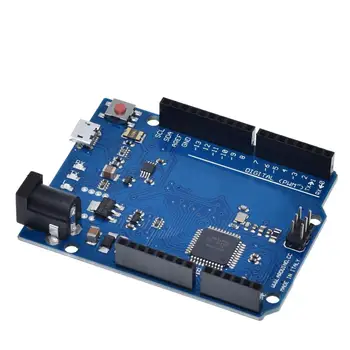 Leonardo R3 Mikrovaldiklis Atmega32u4 Vystymo Lenta Su USB Kabelis Suderinamas su Arduino 
