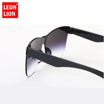 LeonLion 2021 vientisas Cat Eye Akiniai nuo saulės Moterims/Vyrams Gradientas Objektyvas Retro Veidrodis Taškus Saulės Akiniai Derliaus Kelionės UV400 Akiniai