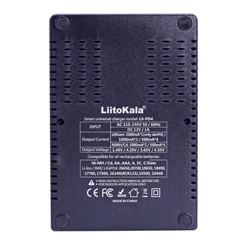 Liitokala Lii-402 Lii-PD4 18650), 3,7 V 3.2 V 3.85 V 26650 20700 14500 21700 20700B 16340 25500 NiMH ar ličio baterija, 