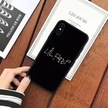 Lil Peep JAV repo dainininkas Telefono dėklas skirtas iPhone 11 12 pro XS MAX 8 7 6 6S Plus X 5S SE 2020 XR