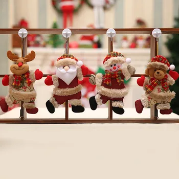Linksmų kalėdų 2020 Kalėdų Papuošalai Kalėdų Dovana, Kalėdų Senelis, senis besmegenis Medžio Lėlės Kabinti Namų Puošybai Enfeites De Natal &jw