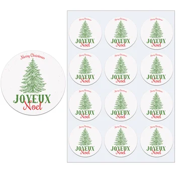 Linksmų Kalėdų prancūzijos Joyeux Noel Dovana Sandarinimo Lipdukai, lipnios Etiketės Naujųjų Metų Kalėdos Kalėdų Šalis Dekoro Etiketės
