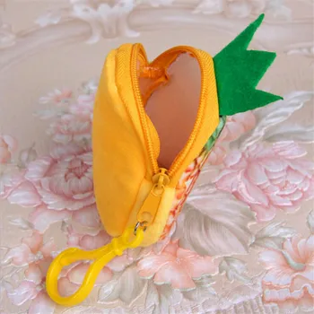 LKEEP Mini 3D Vaisių Monetų Krepšys Ponios Vaikams Mielas Mažai Rankinėje 