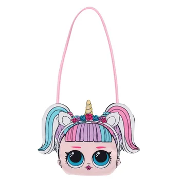 LOL Staigmena lėlės 2019 kuprinė moterų animacinių filmų Saugojimo krepšys LOl mergaičių Anime vaikų Fashing maišelius Monetų Piniginė 2B06