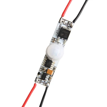 LP-1020 45S Kūno Jutiklis Jutikliai Įjungti Modulis 5A LED Šviesos Juostelės Apšvietimas L69A