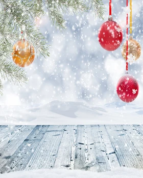Lyavshi Vinilo Kalėdų Medinės Lentos, Žiemos Gėlės Sienos Kūdikių Portretinės Fotografijos Fone Fotografijos Fonas Foto Studija