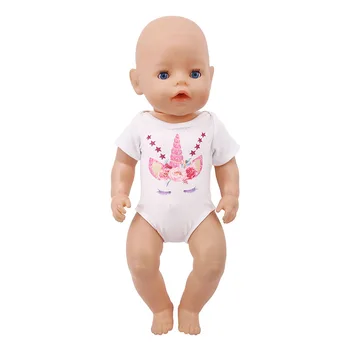 Lėlės Vienaragis Drabužių, Marškinėlių, Maudymosi 15 Stilių 18 Colių Amerikos&43 CM Reborn Baby New Born Lėlės Mergaitės, Rusija