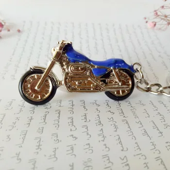 Mados Kalnų Motociklo Key Chain Naujo modelio Automobilio Raktų žiedas raktų pakabukas Žavesio 3D amatų Šalis Dovana Keychain