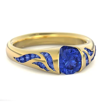 Mados Lady Žiedas Klasikiniai Vestuviniai Žiedai Moterų Įvairiaspalvis Linijos Crystal Žiedą, Moterims, Papuošalai Jubiliejų Dovana