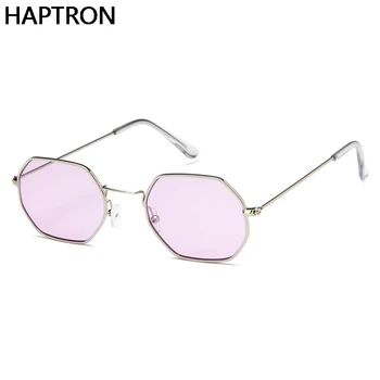 Mados Moterų Butas Akiniai nuo saulės mėlynos spalvos violetinė rožinė geltona objektyvas mažas kvadratas Saulės akiniai, Akiniai Candy Spalva UV400 oculos de sol